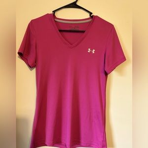 Women’s athletic T-shirt, V-neck